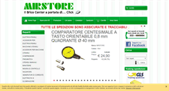 Desktop Screenshot of mirstore.it