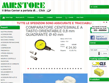 Tablet Screenshot of mirstore.it